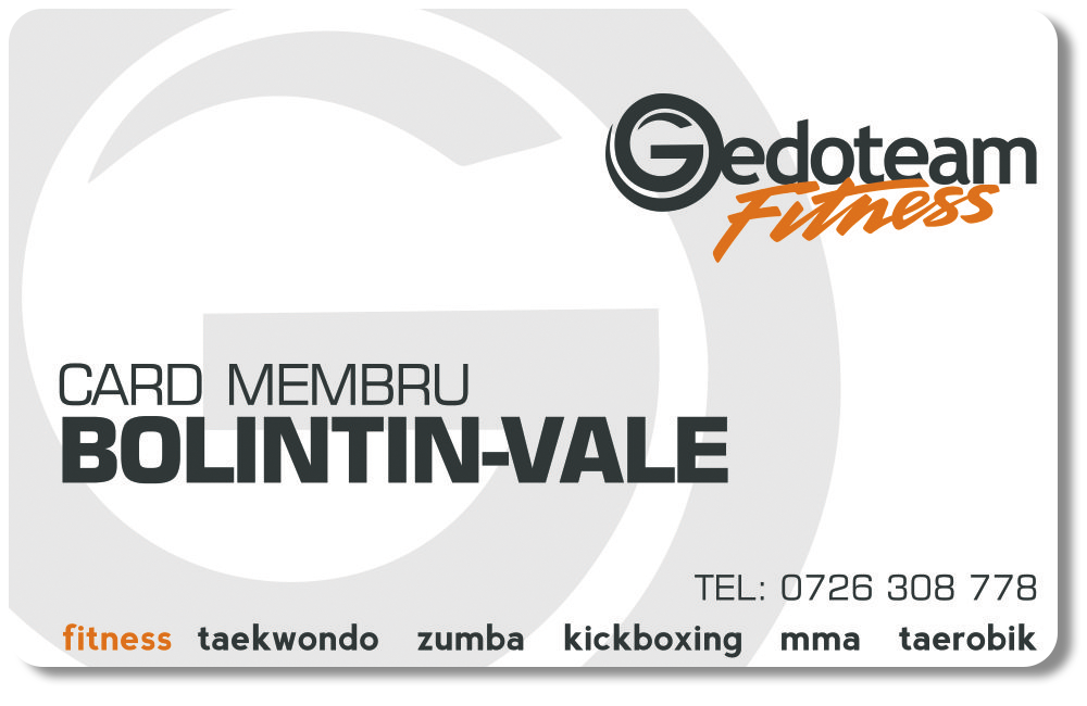 Card de membru Gedoteam Bolintin