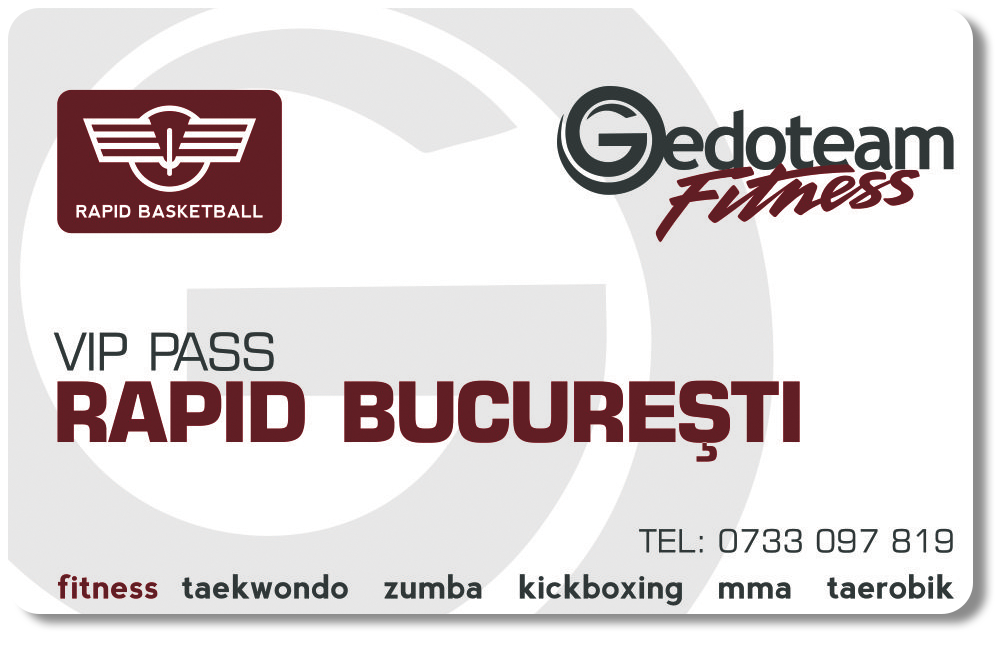 Card de membru Gedoteam Rapid